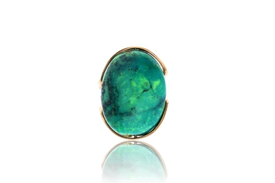 Anello con crisocolla - Asta Preziosi