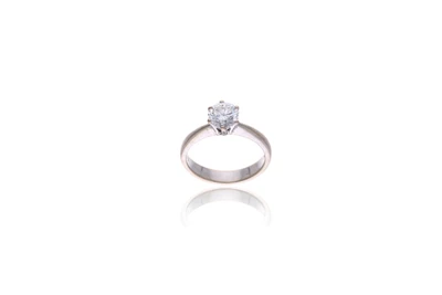 Anello con diamante - Asta Preziosi