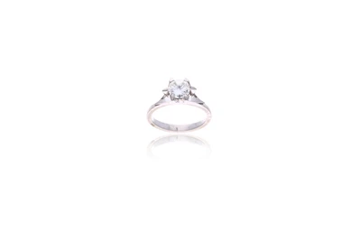 Anello con diamante - Asta Preziosi