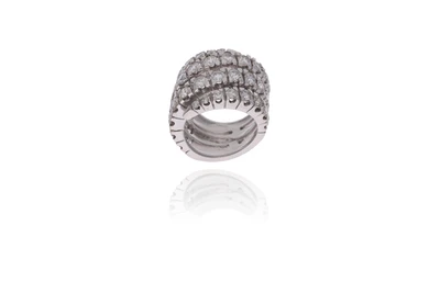 Anello con diamanti - Asta Preziosi