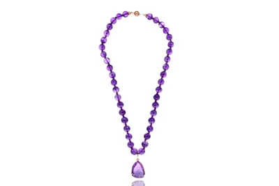 Collana con ametiste - Asta Preziosi