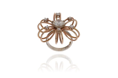 Anello con diamanti - Asta Preziosi Anello con diamanti - Asta Preziosi