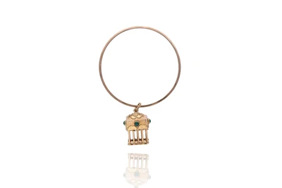 Bracciale con ciondolo con pietre - Asta Preziosi