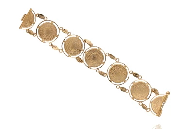 Bracciale con medaglie - Asta Preziosi