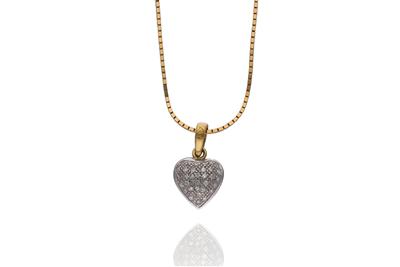 Ciondolo ReCarlo con diamanti e collana - Speciale San Valentino
