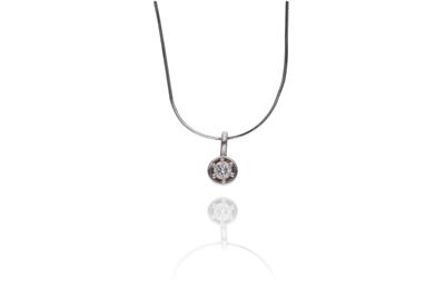 Collana, ciondolo, con diamante - Speciale San Valentino