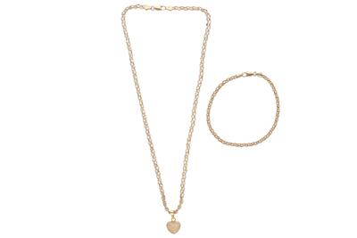 Collana con ciondolo e bracciale in oro - Speciale San Valentino