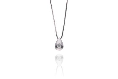 Collana con diamante - Speciale San Valentino