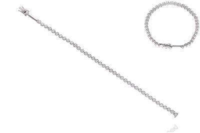 Recarlo bracciale tennis con diamanti - Speciale San Valentino