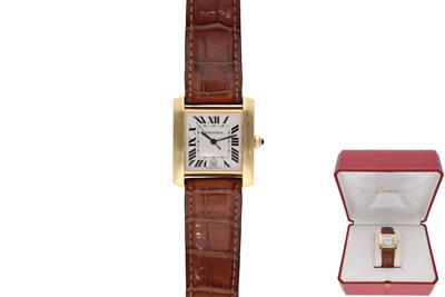 Cartier Tank Francaise, orologio in oro - Asta Speciale Orologi Cartier Tank Francaise, orologio in oro - Asta Speciale Orologi