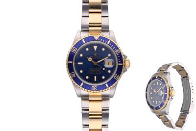 Rolex Submariner, orologio in acciaio e oro, ref. 16613 - Asta Speciale Orologi Rolex Submariner, orologio in acciaio e oro, ref. 16613 - Asta Speciale Orologi