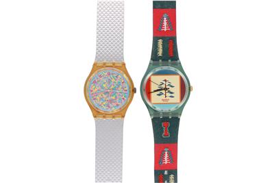 Swatch, 2 orologi, anni 1990-93 - Asta Swatch da collezione