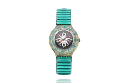 Swatch Scuba Mint, anno 1992 - Asta Swatch da collezione