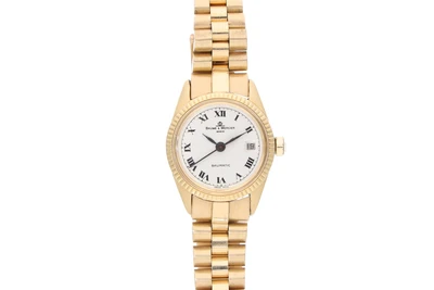 Baume Mercier, orologio lady in oro - Asta Preziosi