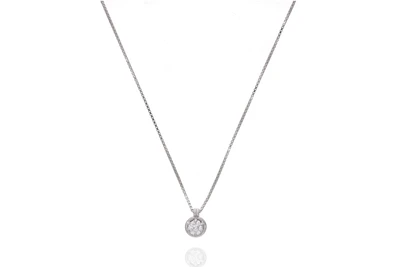 Collana e ciondolo con diamante - Asta Preziosi