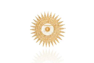 Spilla in oro - Asta Preziosi