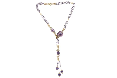 Collana con pietre - Asta Preziosi