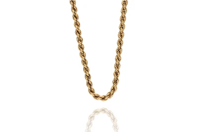 Collana in oro con maglia a torciglione - Asta Preziosi
