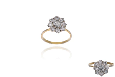 Anello con diamanti - Asta Preziosi