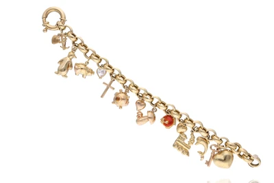 Bracciale con charms - Asta Preziosi
