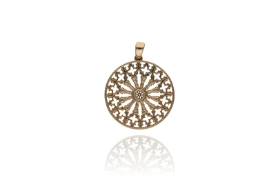 Ciondolo in oro giallo 750 - Asta Preziosi