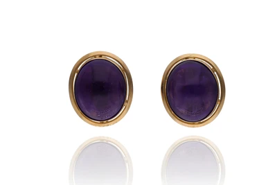 Orecchini con ametiste - Asta Preziosi