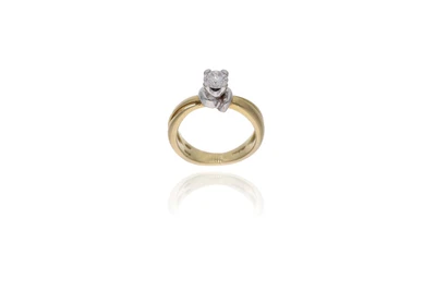 Salvini, anello con diamante - Asta Preziosi