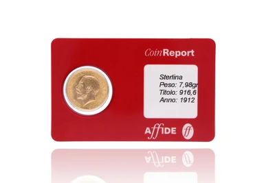 Sterlina inglese, in oro 916,6 - Asta Preziosi