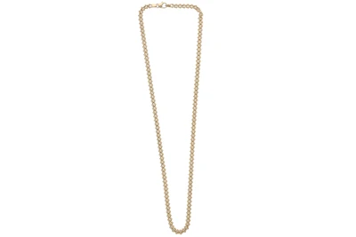 Collana, realizzata in oro giallo 750 - Asta Preziosi