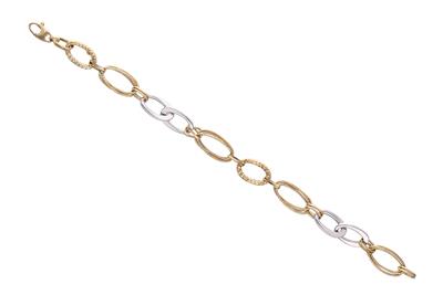 Bracciale in oro bicolore - Asta Preziosi Bracciale in oro bicolore - Asta Preziosi