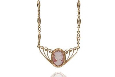 Collana con cammeo - Asta Preziosi