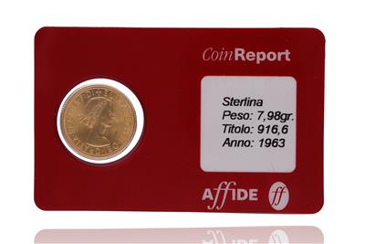 Sterlina inglese oro 916,6 - Asta Preziosi