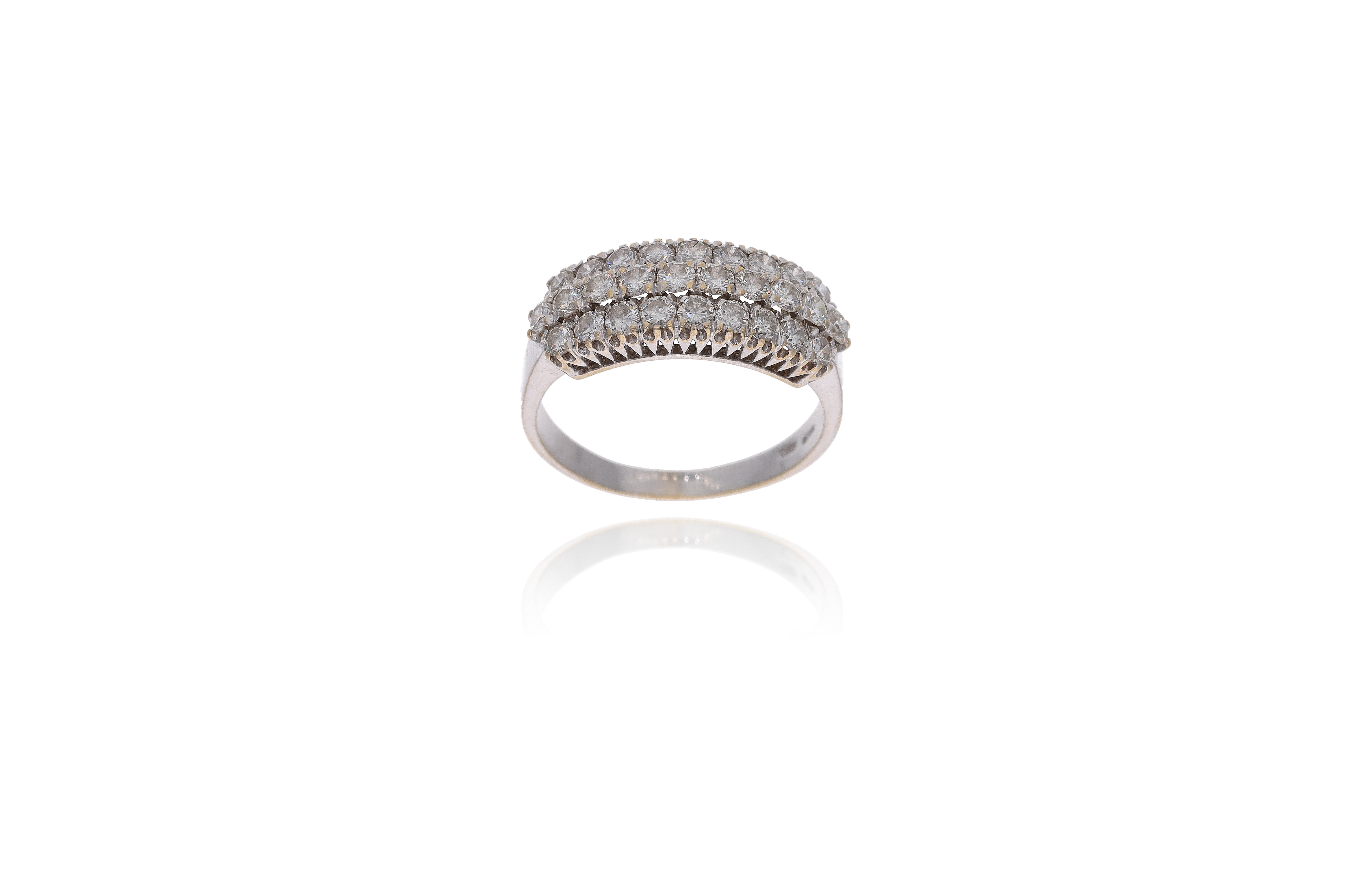 Anello con diamanti - Asta Preziosi