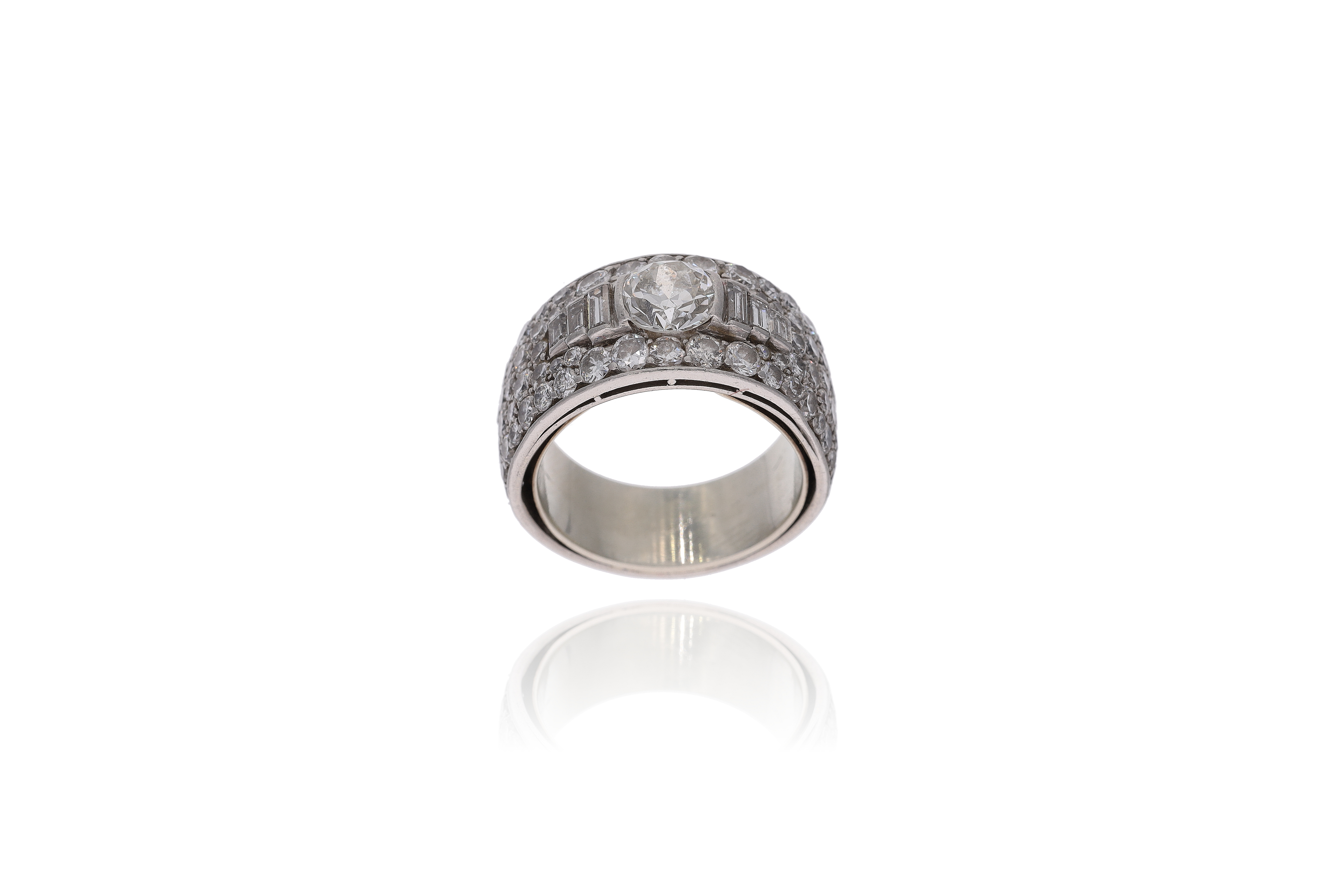 Anello con diamanti - Asta Preziosi