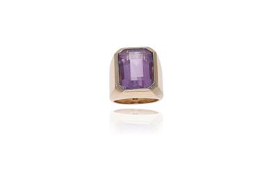 Anello con ametista - Asta Preziosi Anello con ametista - Asta Preziosi
