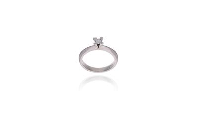 Anello con diamante - Asta Preziosi Anello con diamante - Asta Preziosi