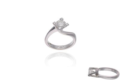 Anello con diamante - Asta Preziosi Anello con diamante - Asta Preziosi