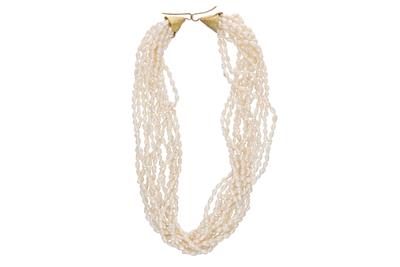 Collana con perle coltivate - Asta Preziosi Collana con perle coltivate - Asta Preziosi