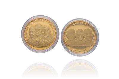 2 Medaglie commemorative Apollo 9 e Apollo XII - Asta Preziosi
