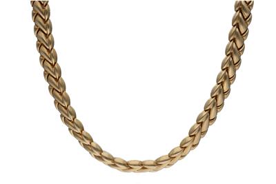 Chimento, collana semirigida in oro bicolore - Asta Preziosi Chimento, collana semirigida in oro bicolore - Asta Preziosi