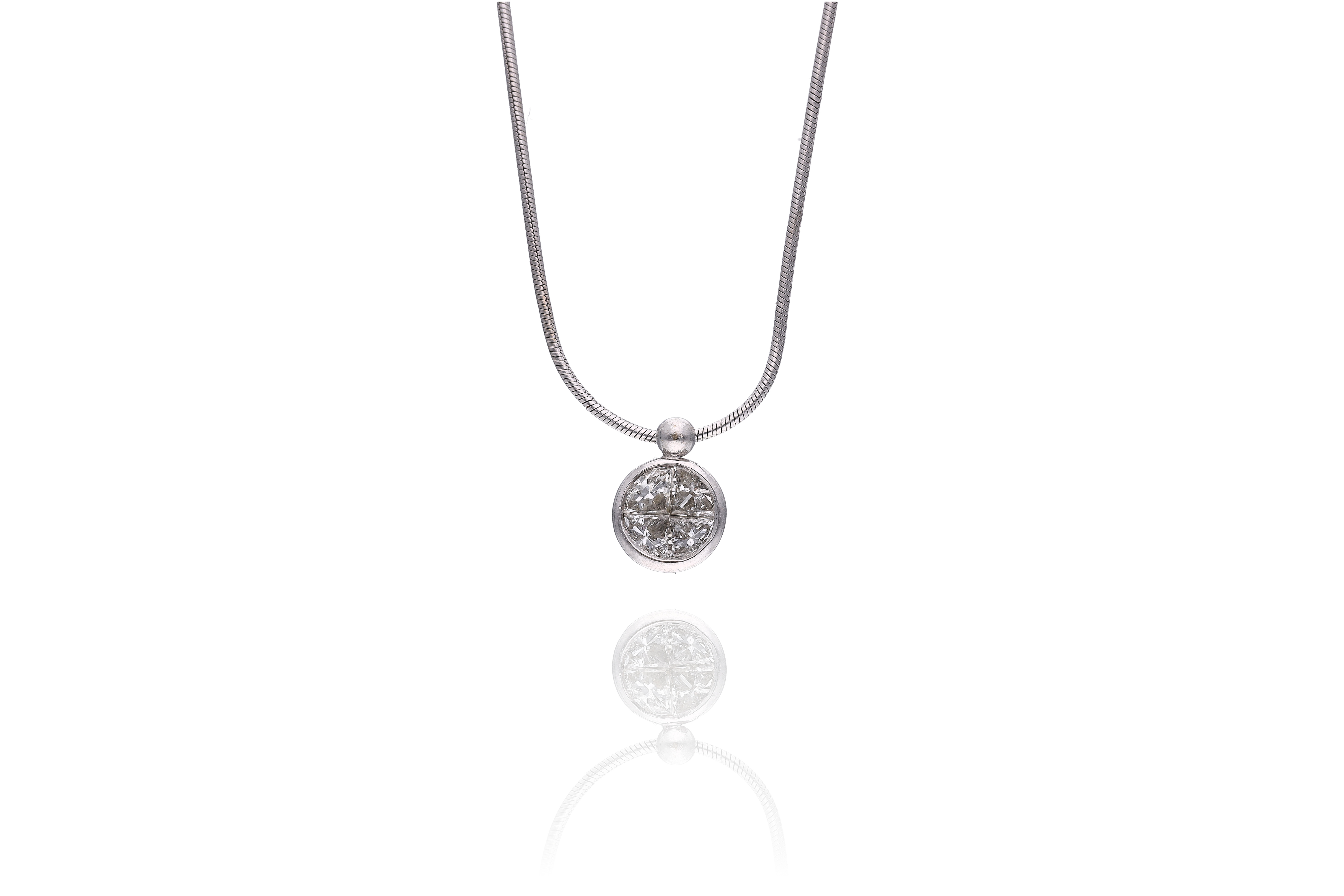 Collana con diamanti - Asta Preziosi