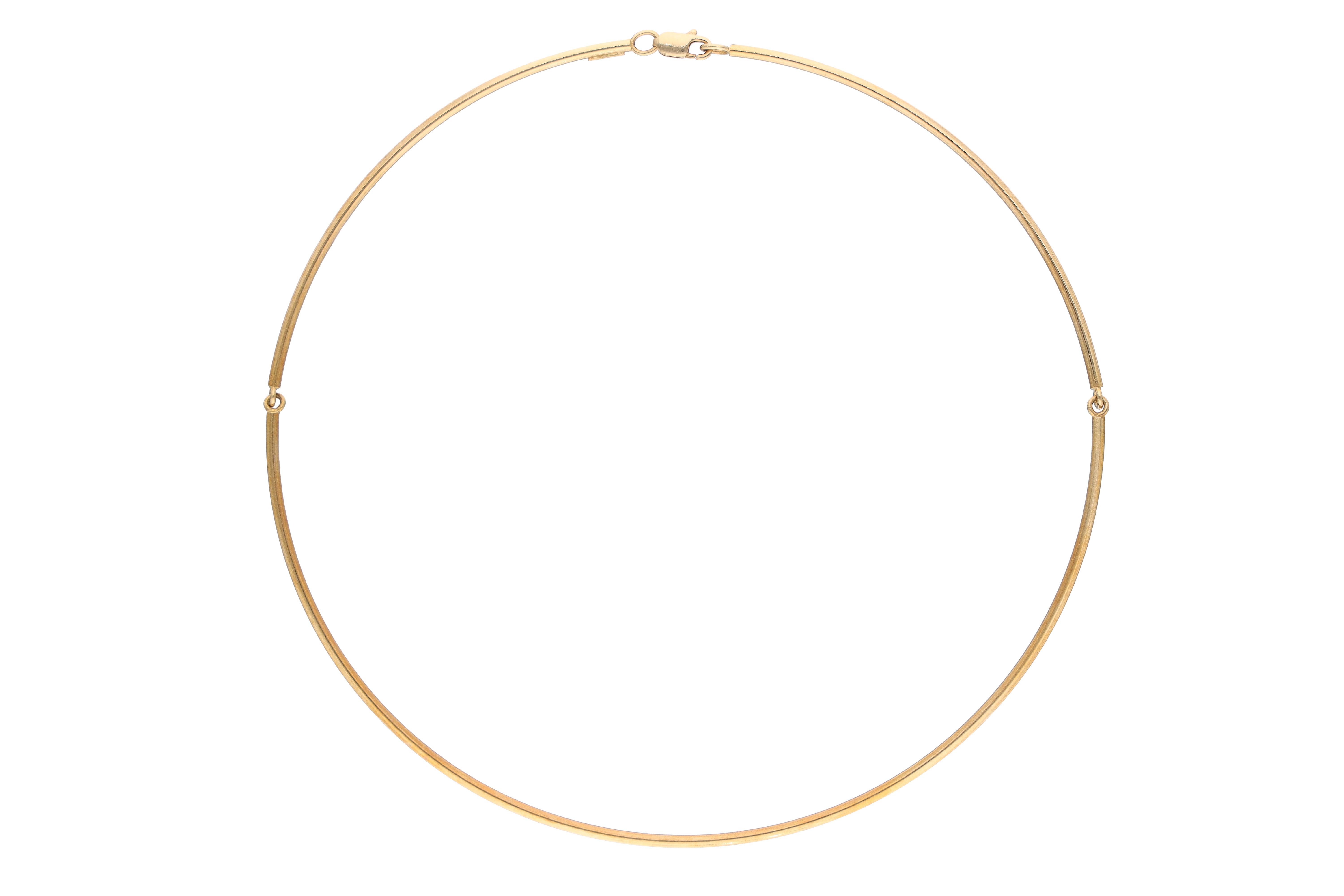 Collana semirigida in oro - Asta Preziosi