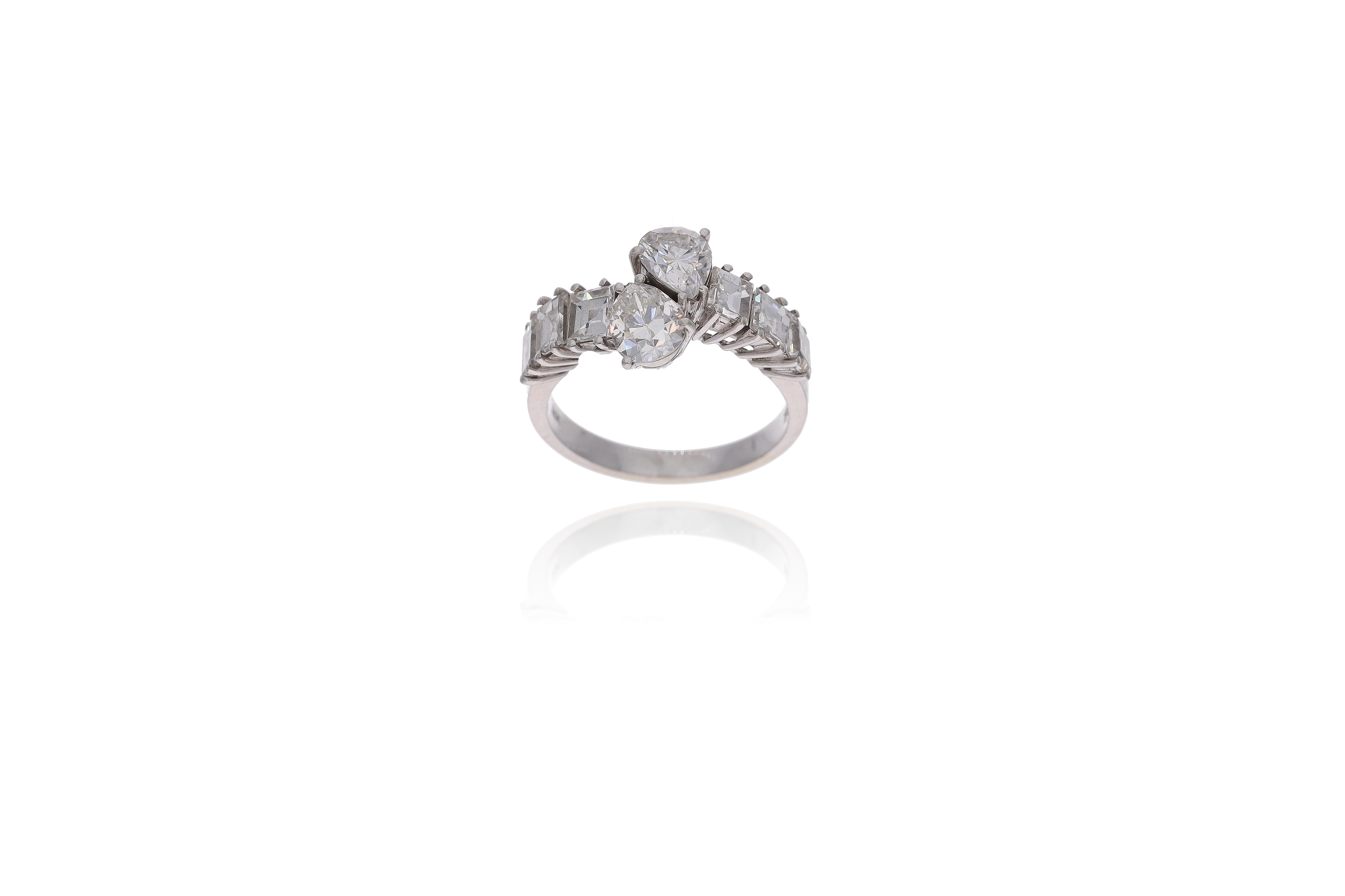 Anello con diamanti - Asta Preziosi