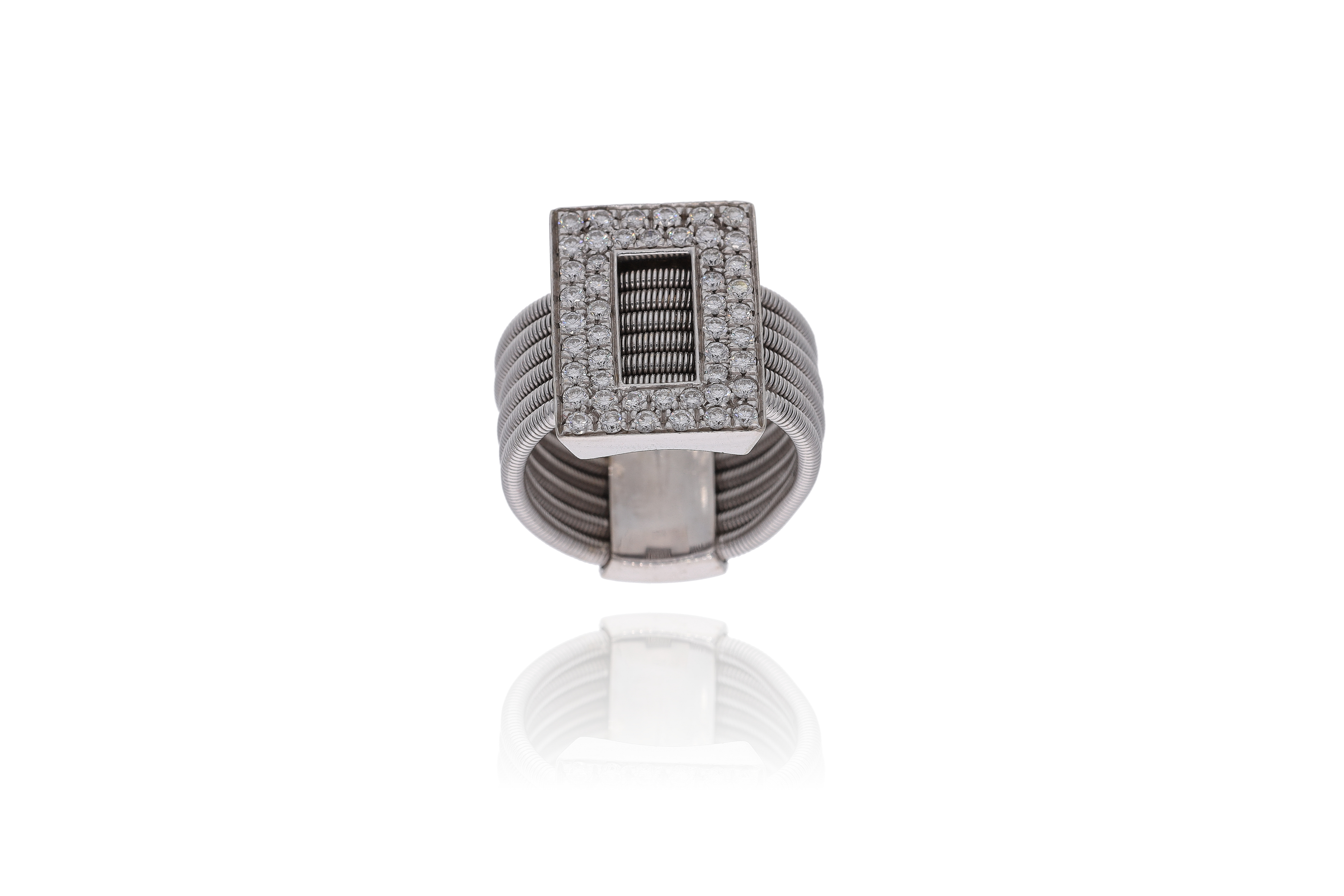 Anello con diamanti - Asta Preziosi
