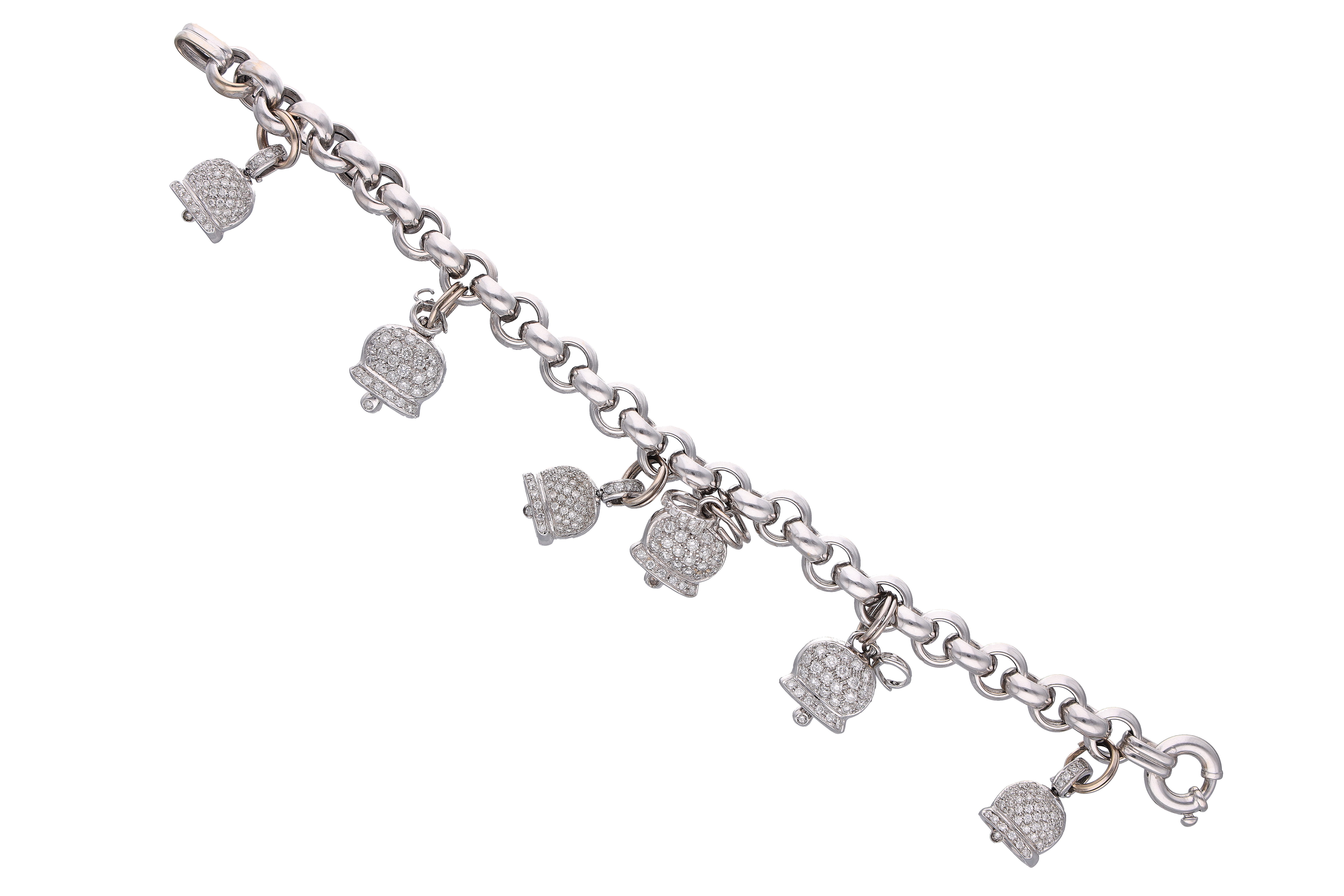 Bracciale con diamanti - Asta Preziosi