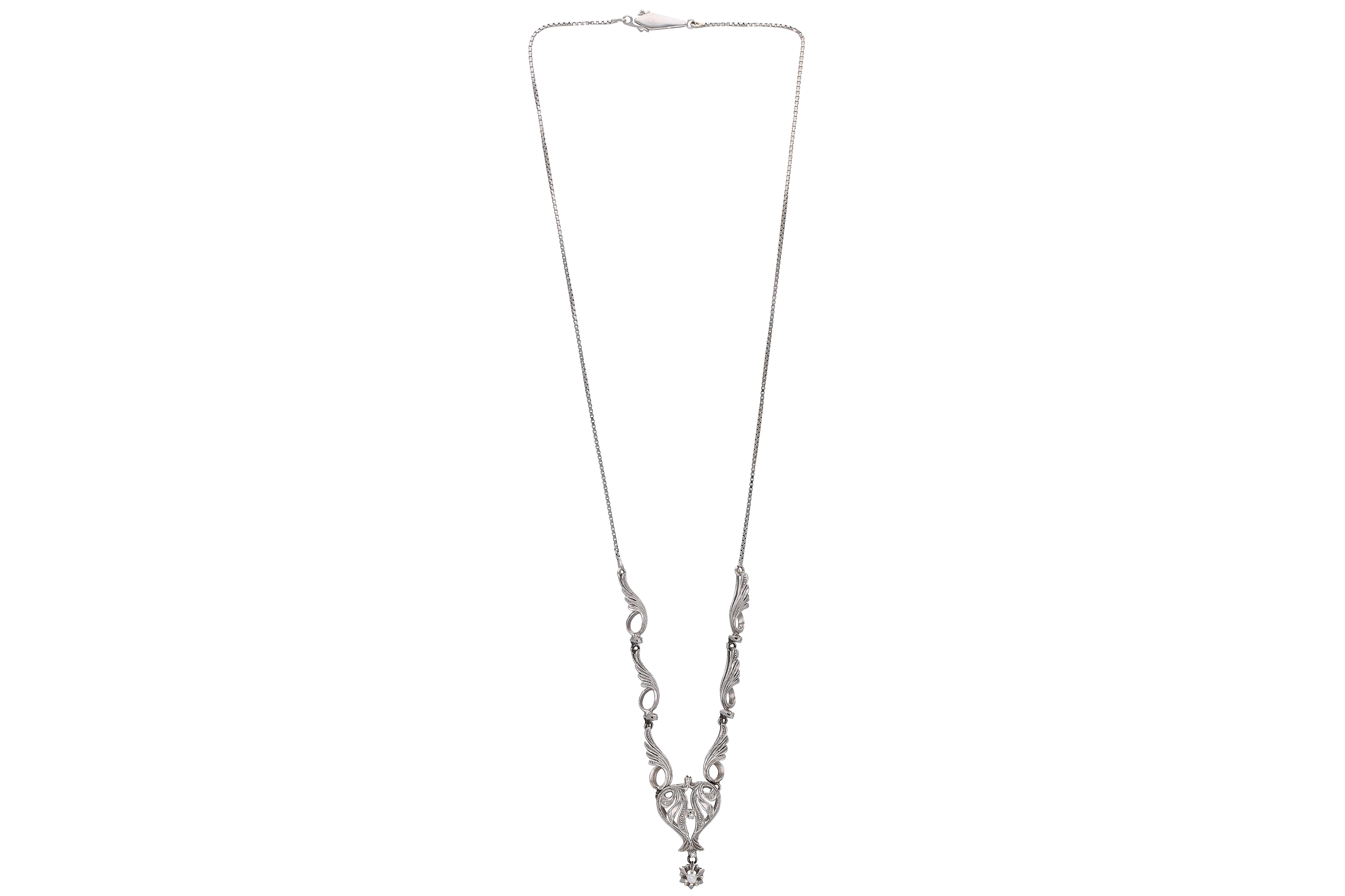 Collana con diamanti - Asta Preziosi