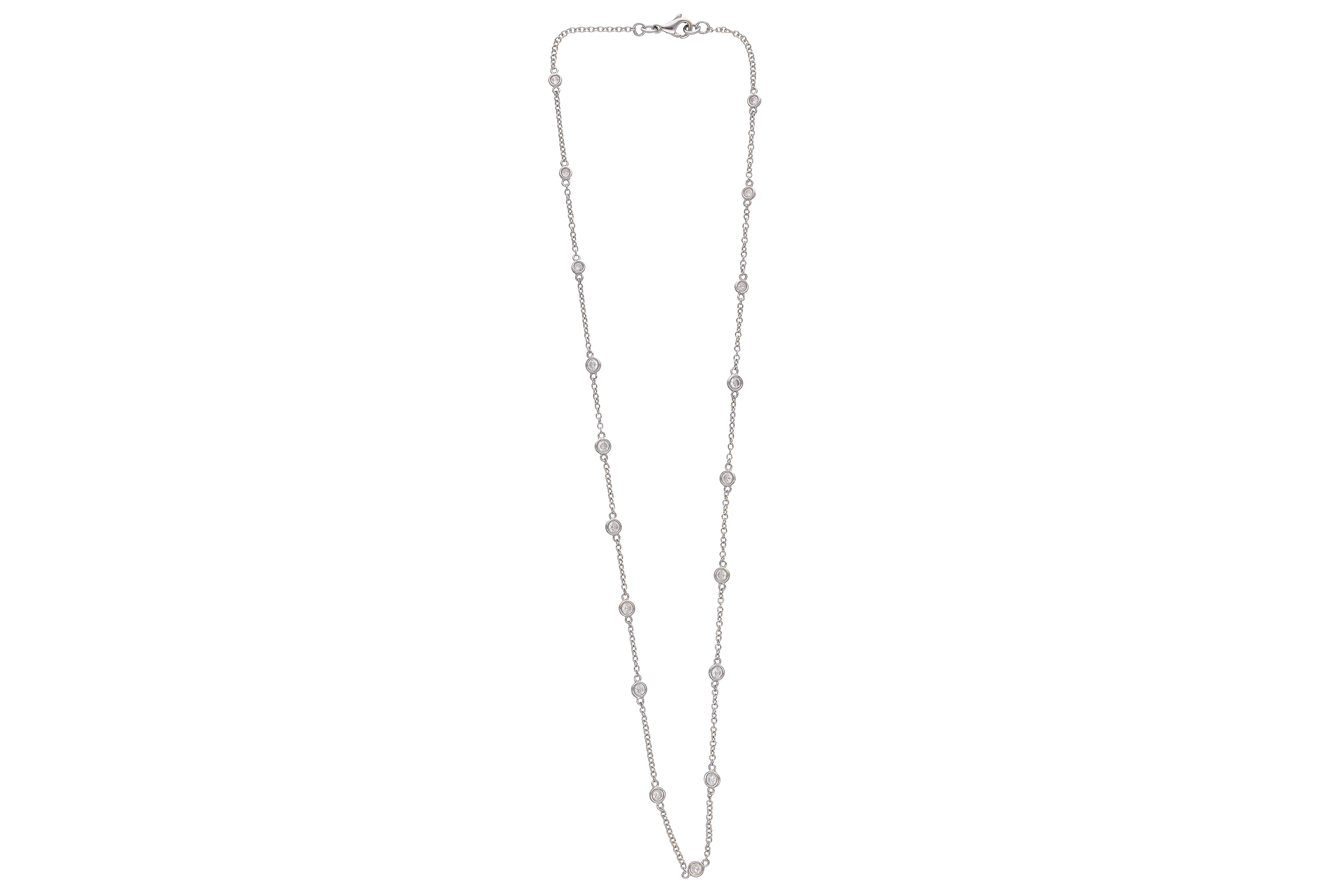 Collana con diamanti - Asta Preziosi