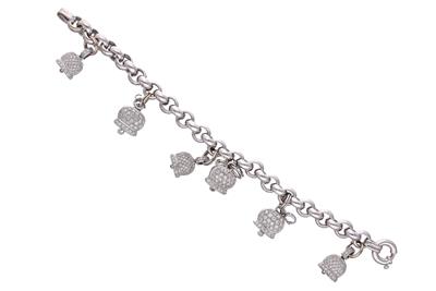 Bracciale con diamanti - Asta Preziosi Bracciale con diamanti - Asta Preziosi