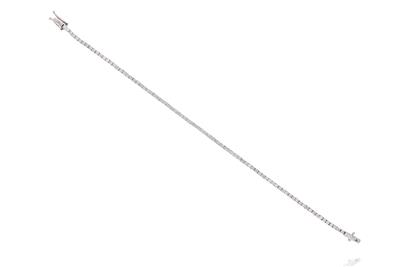 Bracciale tennis con diamanti - Asta Preziosi Bracciale tennis con diamanti - Asta Preziosi