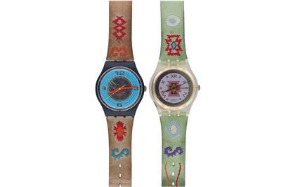 Swatch, 2 orologi, anno 1992 e LIbro Swatch Test 001 - Asta Preziosi